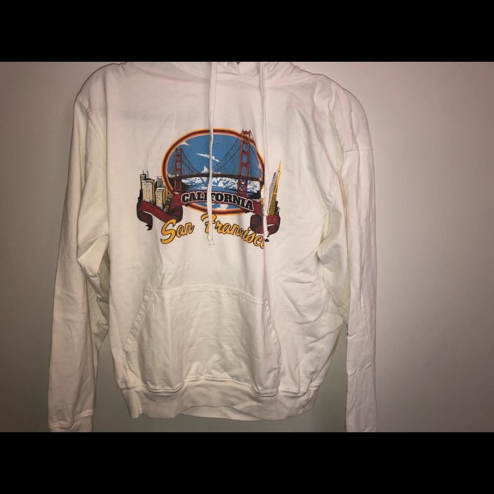 Brandy Melville white long sleeve top